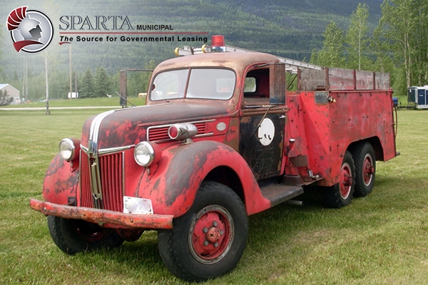 sparta municipal old firetruck 1 Sparta Commercial Services